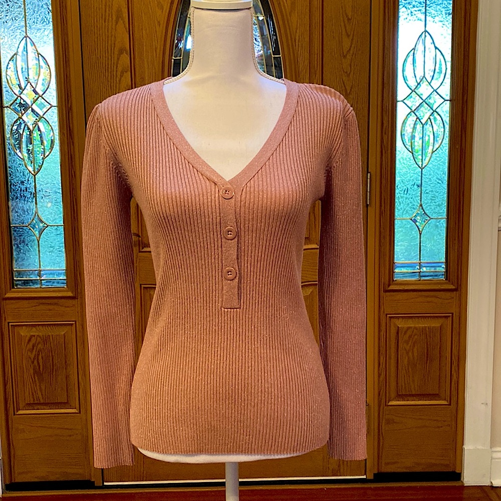 WHBM V-Neck Sweater Size SMALL